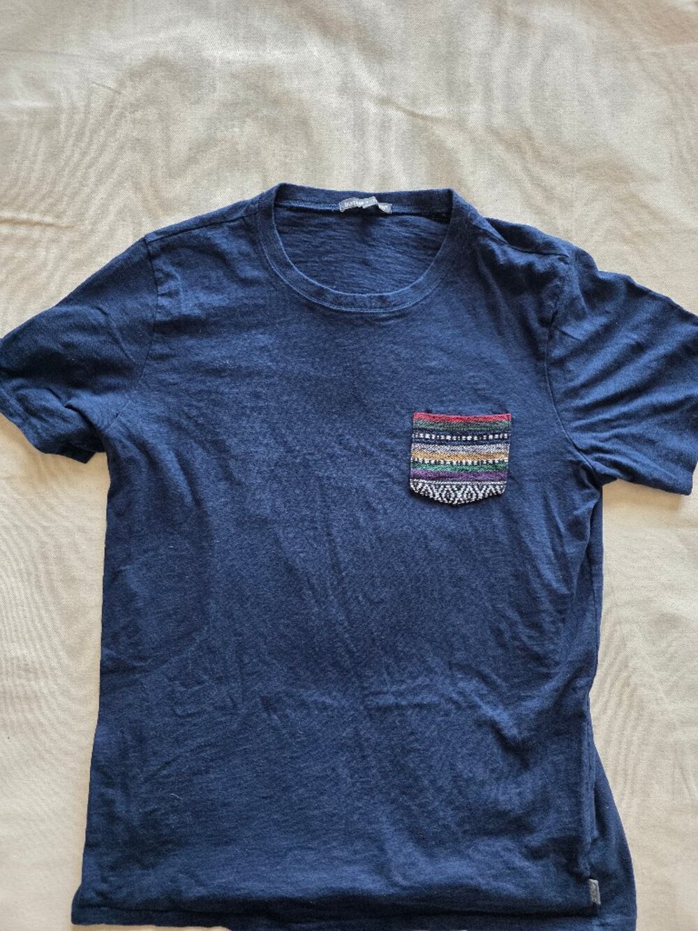 Threads 4 Thought - Embroidered Pocket Tshirt